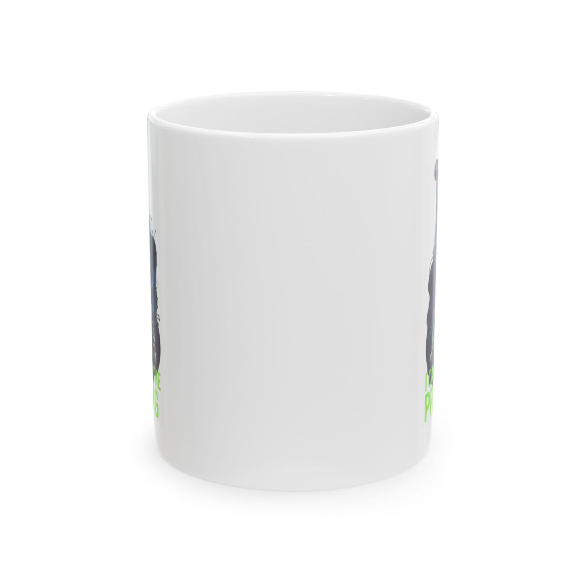 "I Came For the Probing" White Ceramic Mug