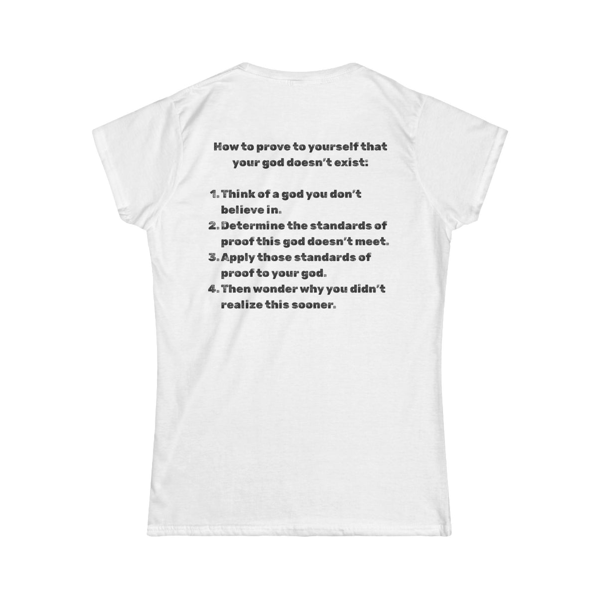 "Good proof" Women's Tee