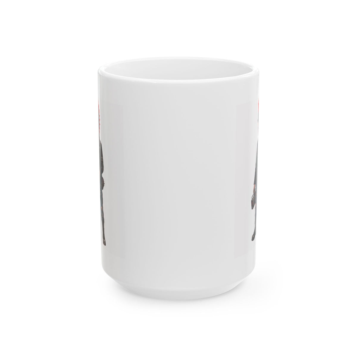 "Roxie" White Ceramic Mug