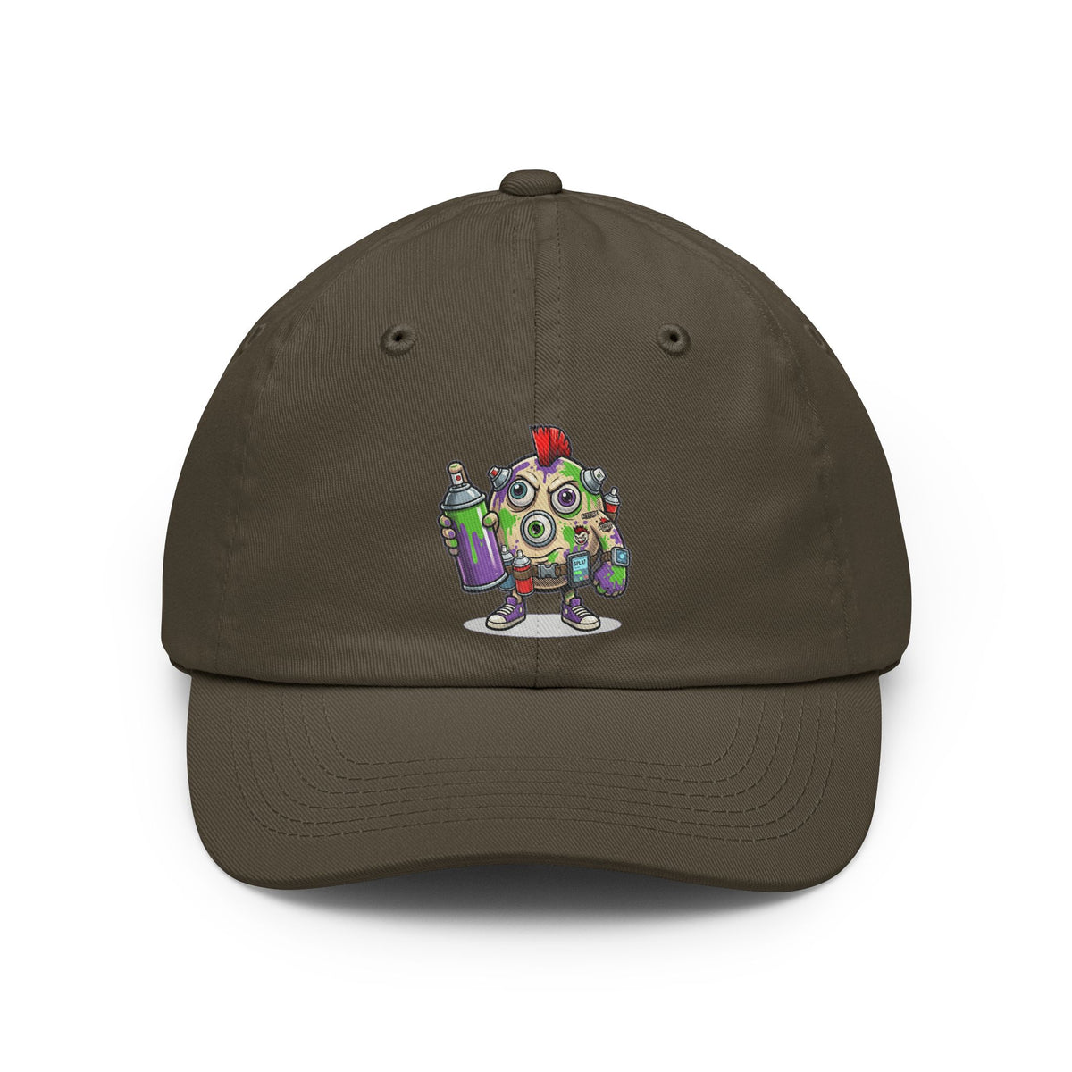 Color: Olive | Graffiti Dad Hat