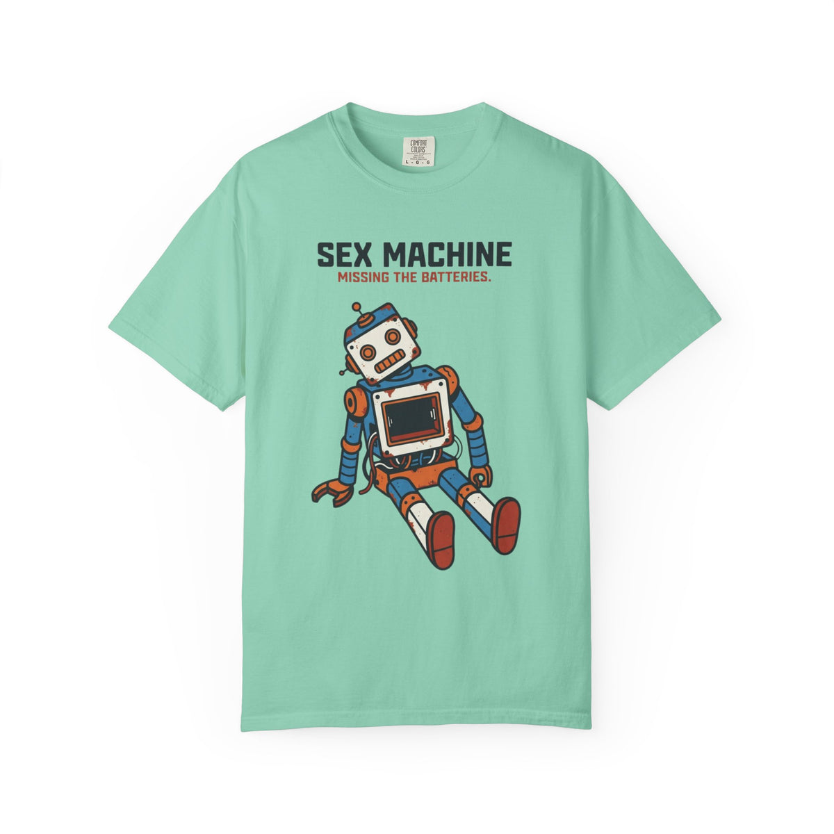 Color: Island Reef | Sex Machine Unisex Garment-Dyed Tee