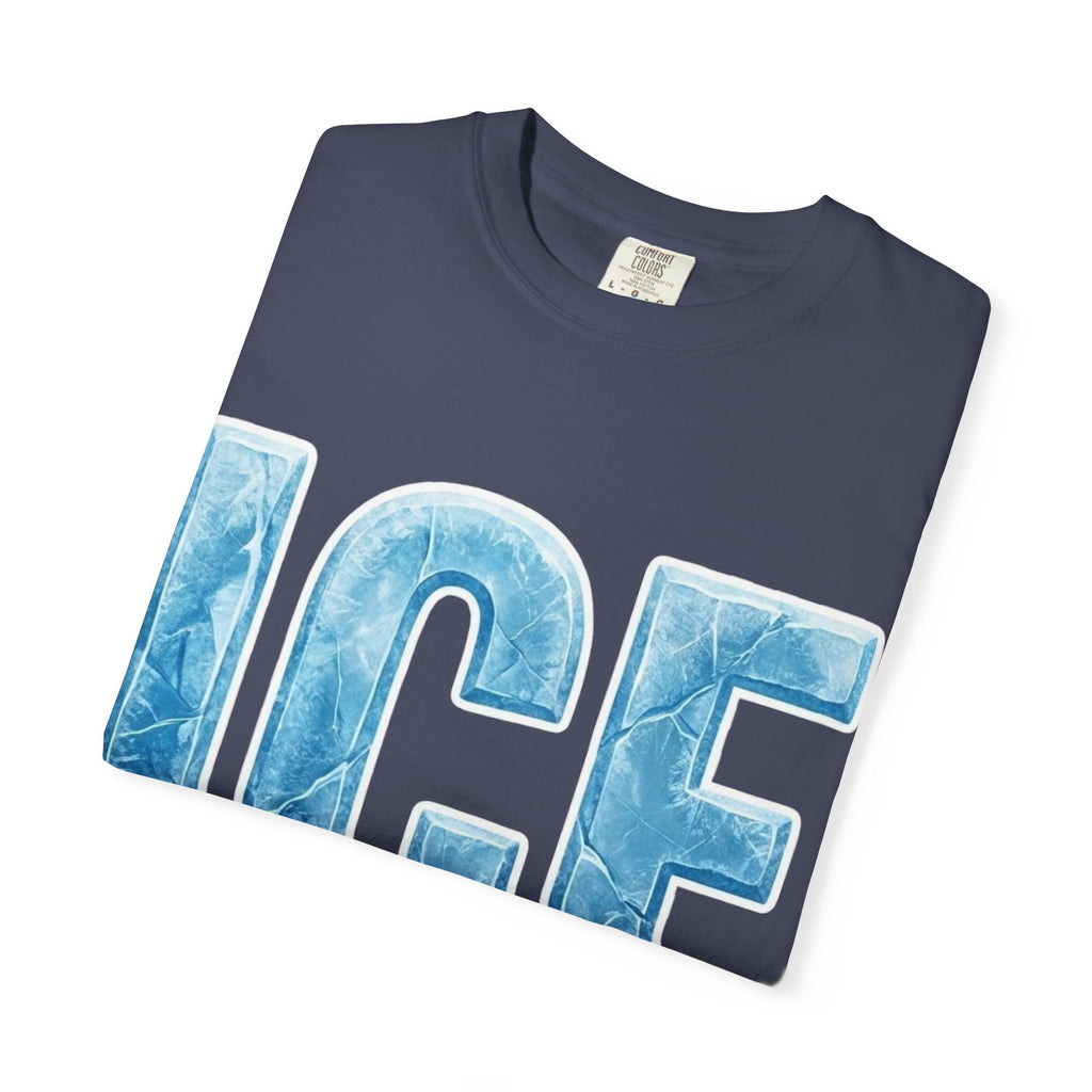 "ICE Cold Government" Unisex Garment-Dyed T-shirt
