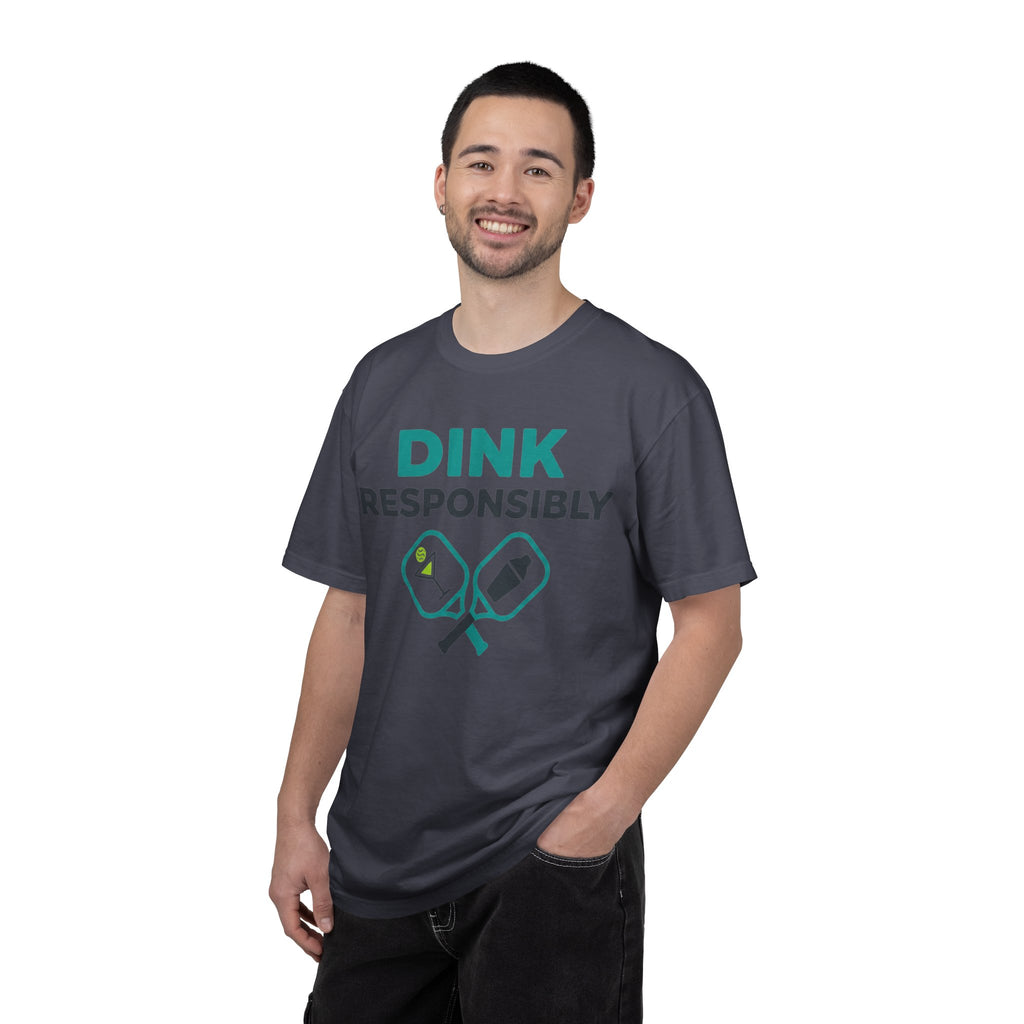 "Dink Responsibly 2" Unisex Garment-Dyed T-shirt