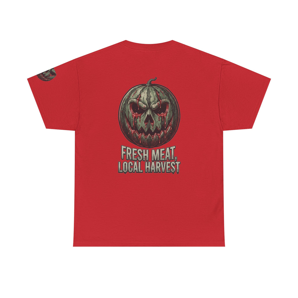 Color: Red | Fresh Meat, Local Harvest Premium Graphic Tee
