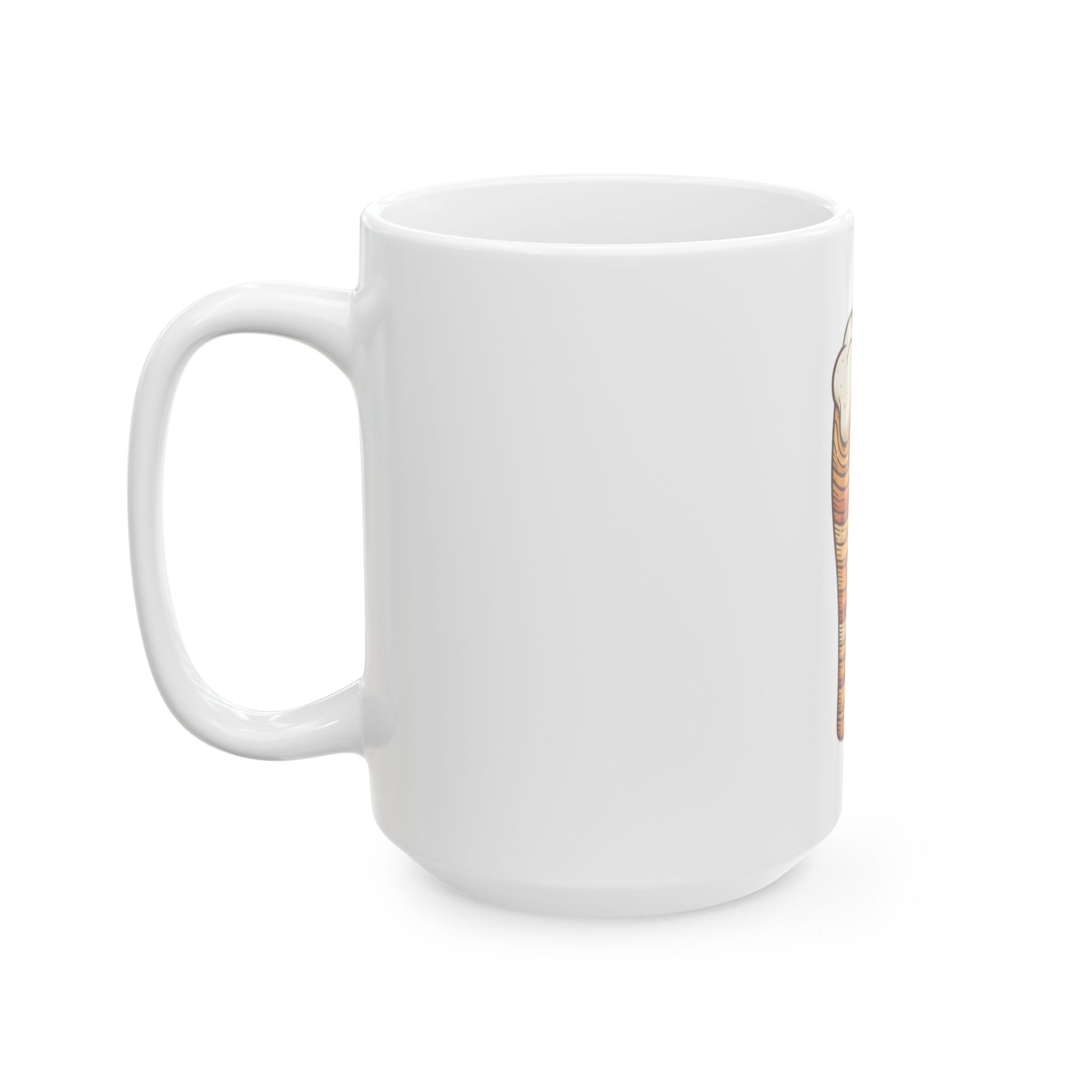 "Shifting Sandstone Beer Co." White Ceramic Mug — Graphic