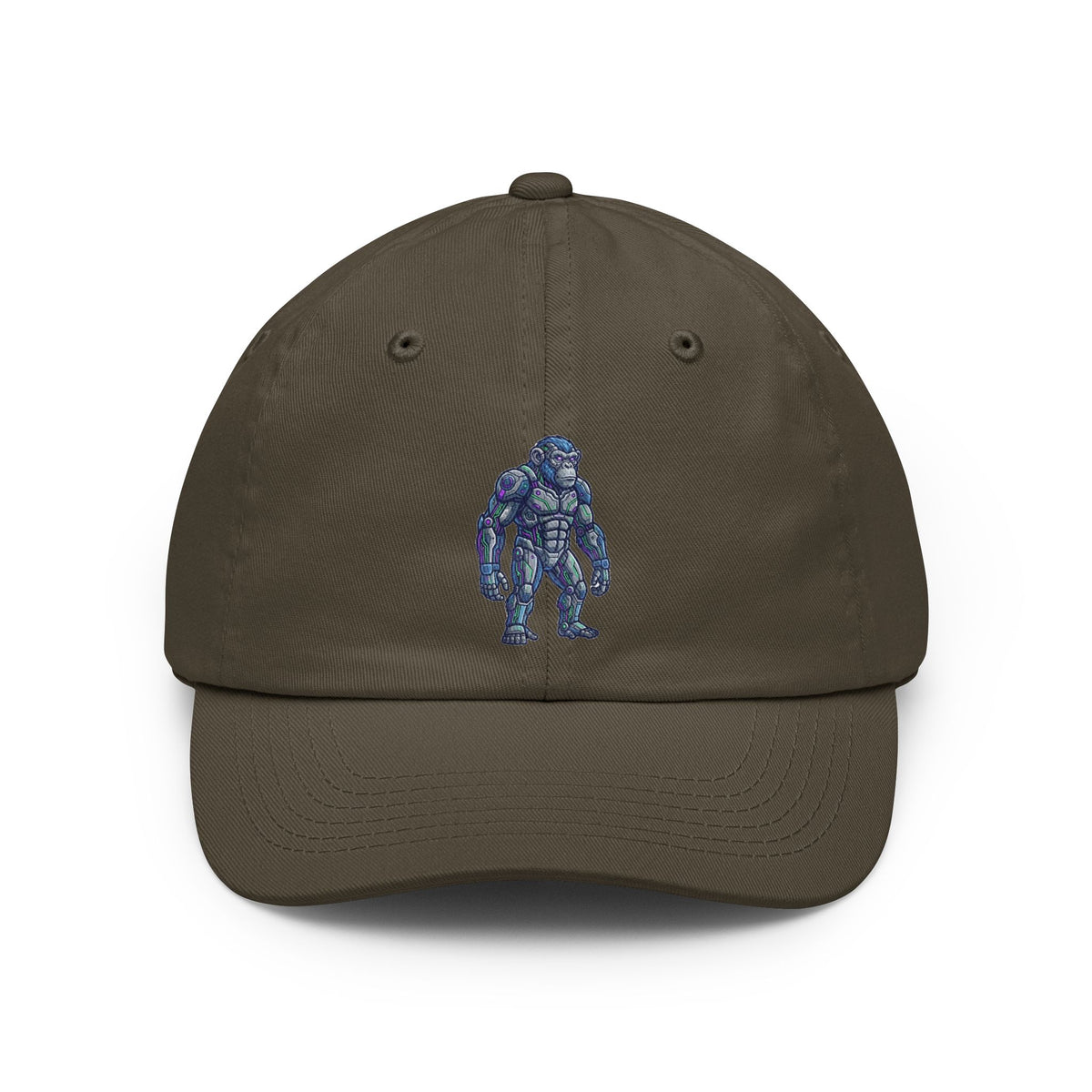 Color: Olive | Cyber Chimp Dad Hat