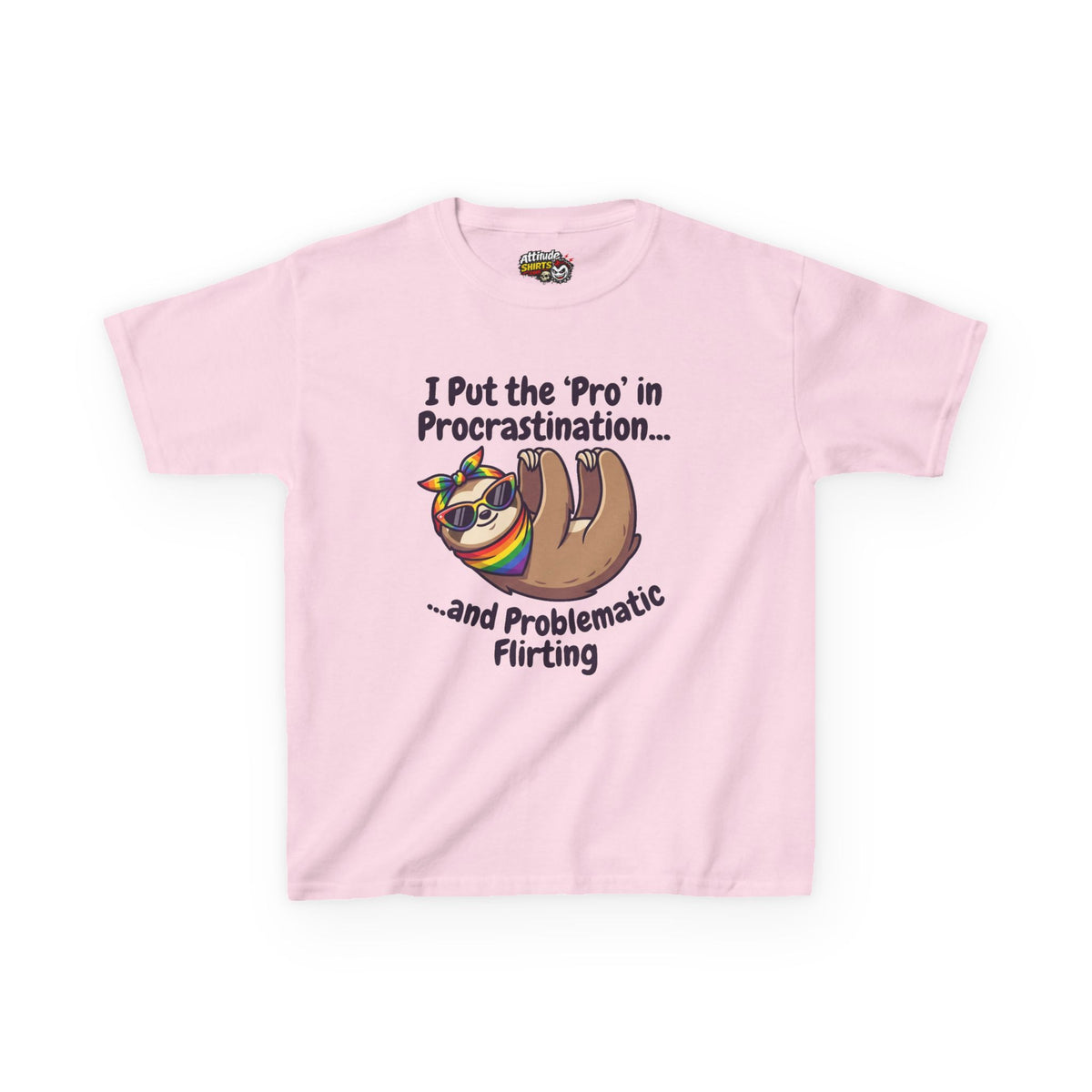 Pro in Problematic Flirting Kids Tee