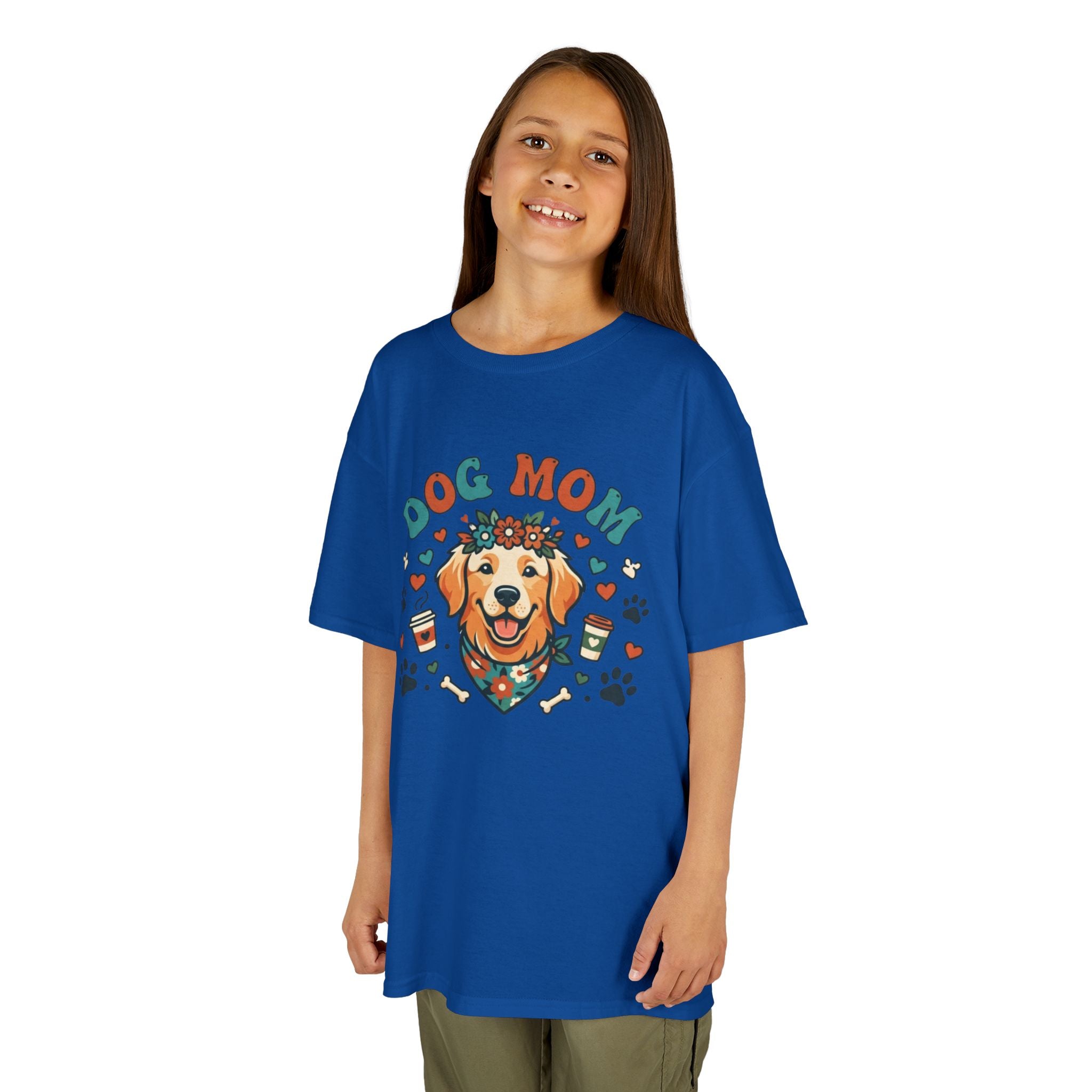 "Dog Mom" Kids Tee