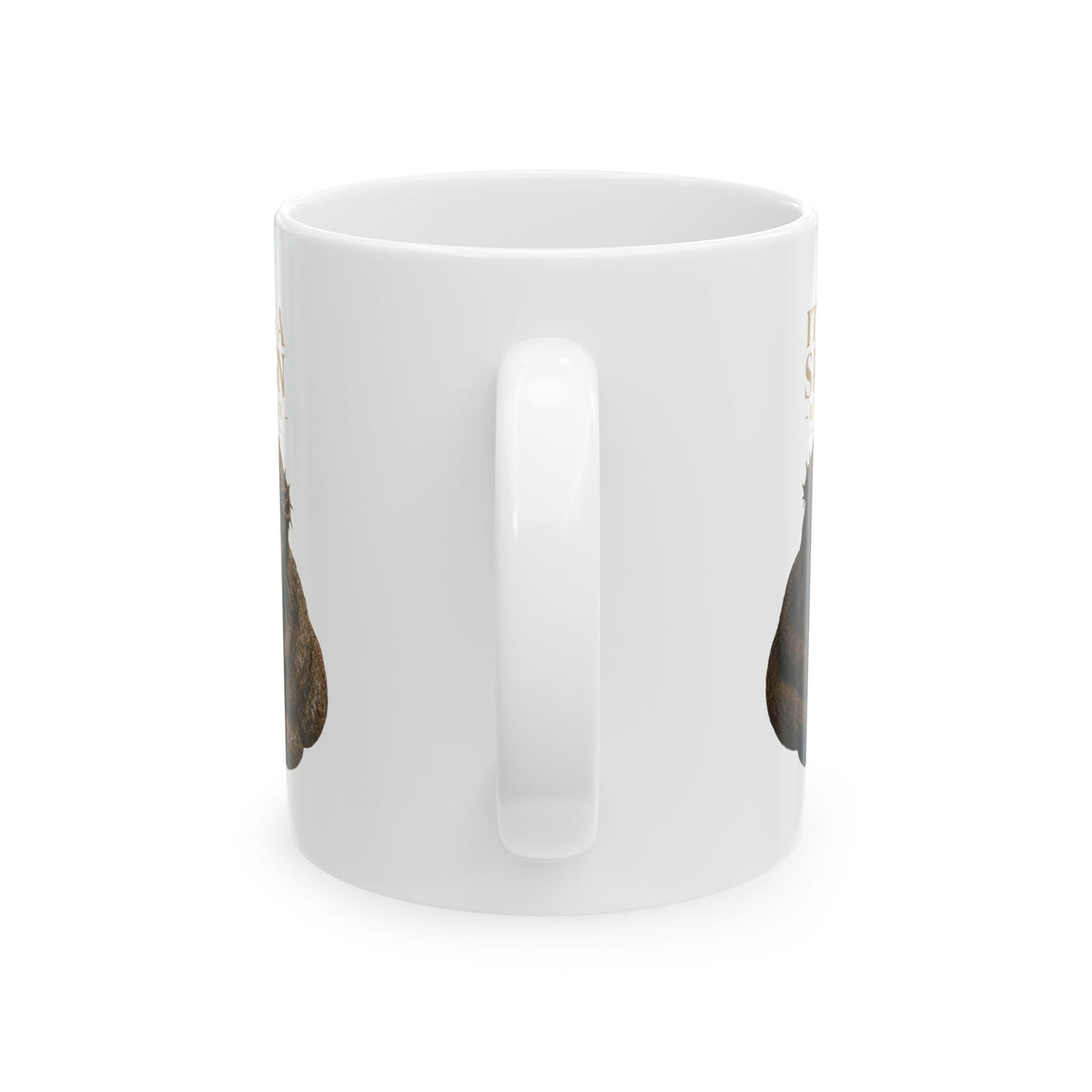 "Good Book Series It's a Sign - Really" White Ceramic Mug