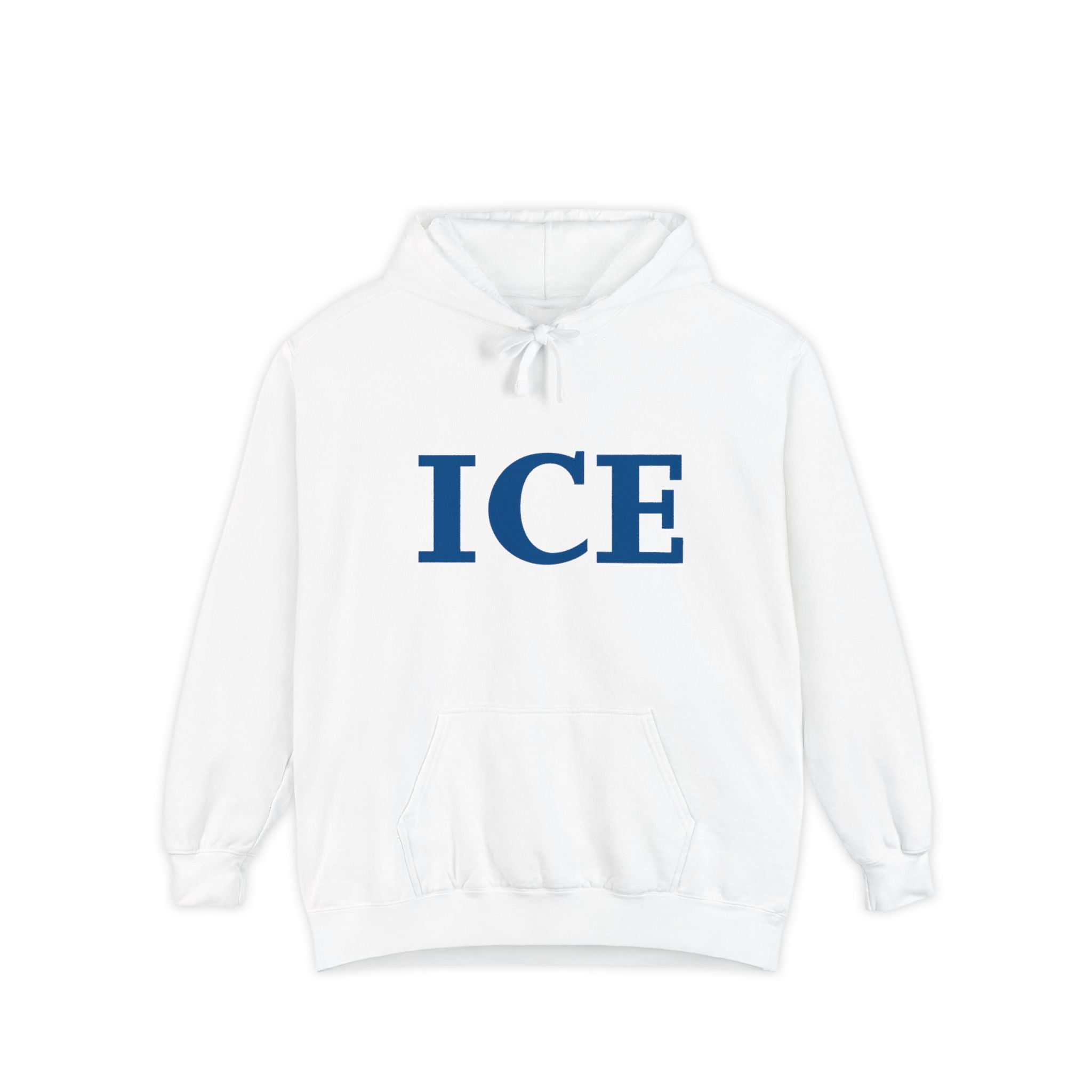 Cold As ICE | Garment-Dyed Hoodie — AttitudeShirts
