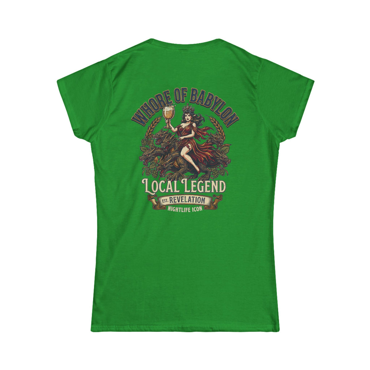 "Good Book Series Whore of Babylon" Women's Tee