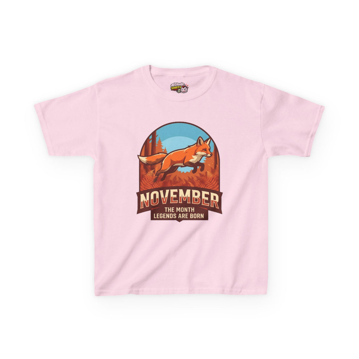 Color: Light Pink | November Legend Kids Tee