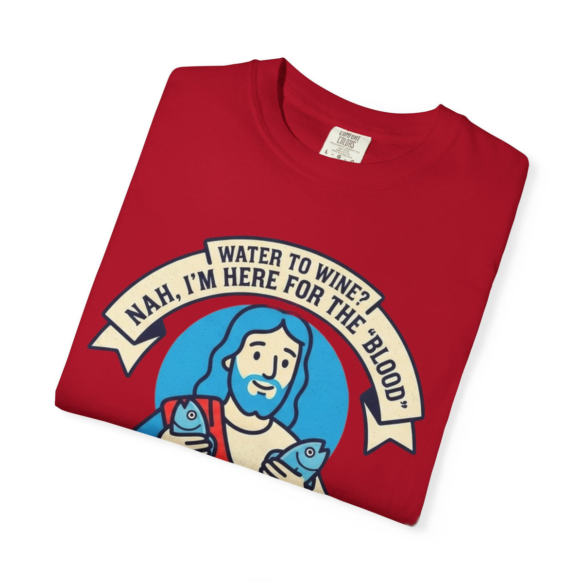 "Good Book Series Not Dead Awkward In Bed" Unisex Garment-Dyed Tee