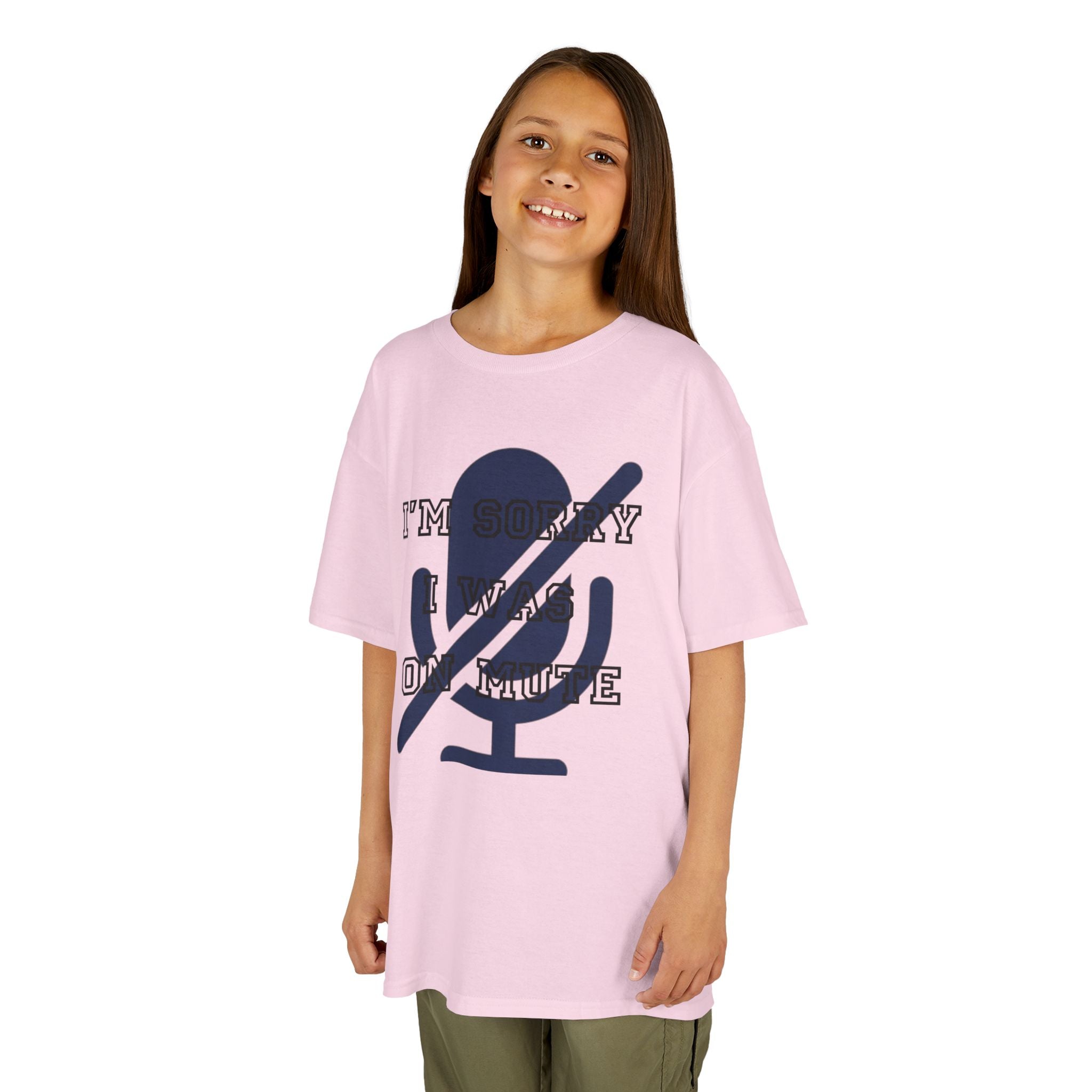 "I'm Sorry I Was On Mute" Kids Tee