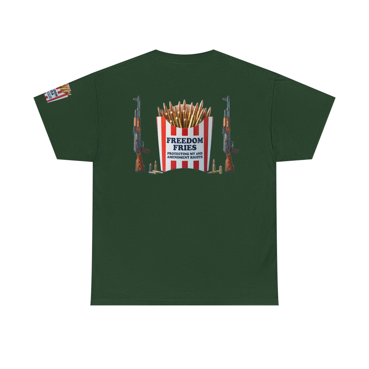 Color: Forest Green | Freedom Fries Premium Graphic Tee