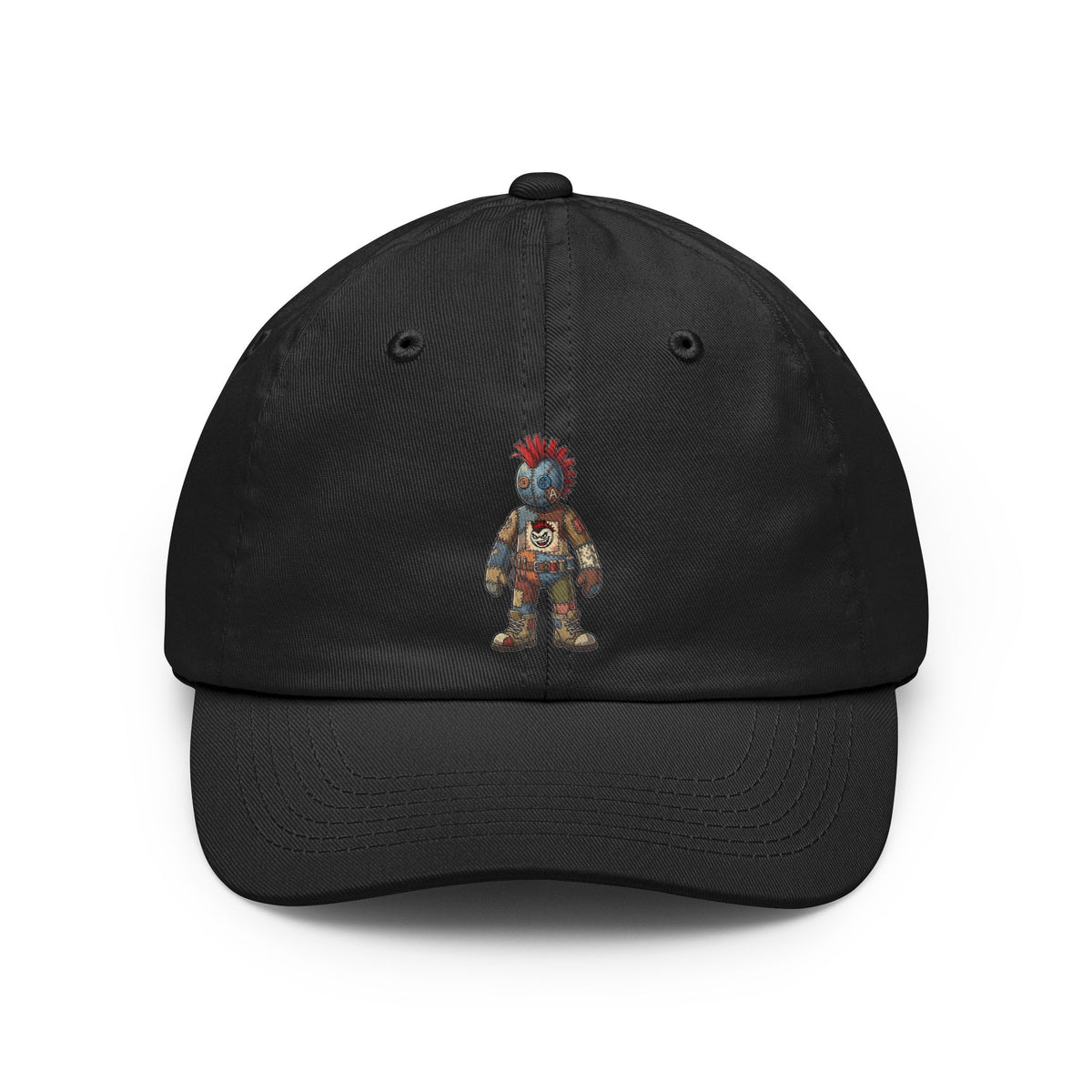 Color: Black | Stitch Dad Hat