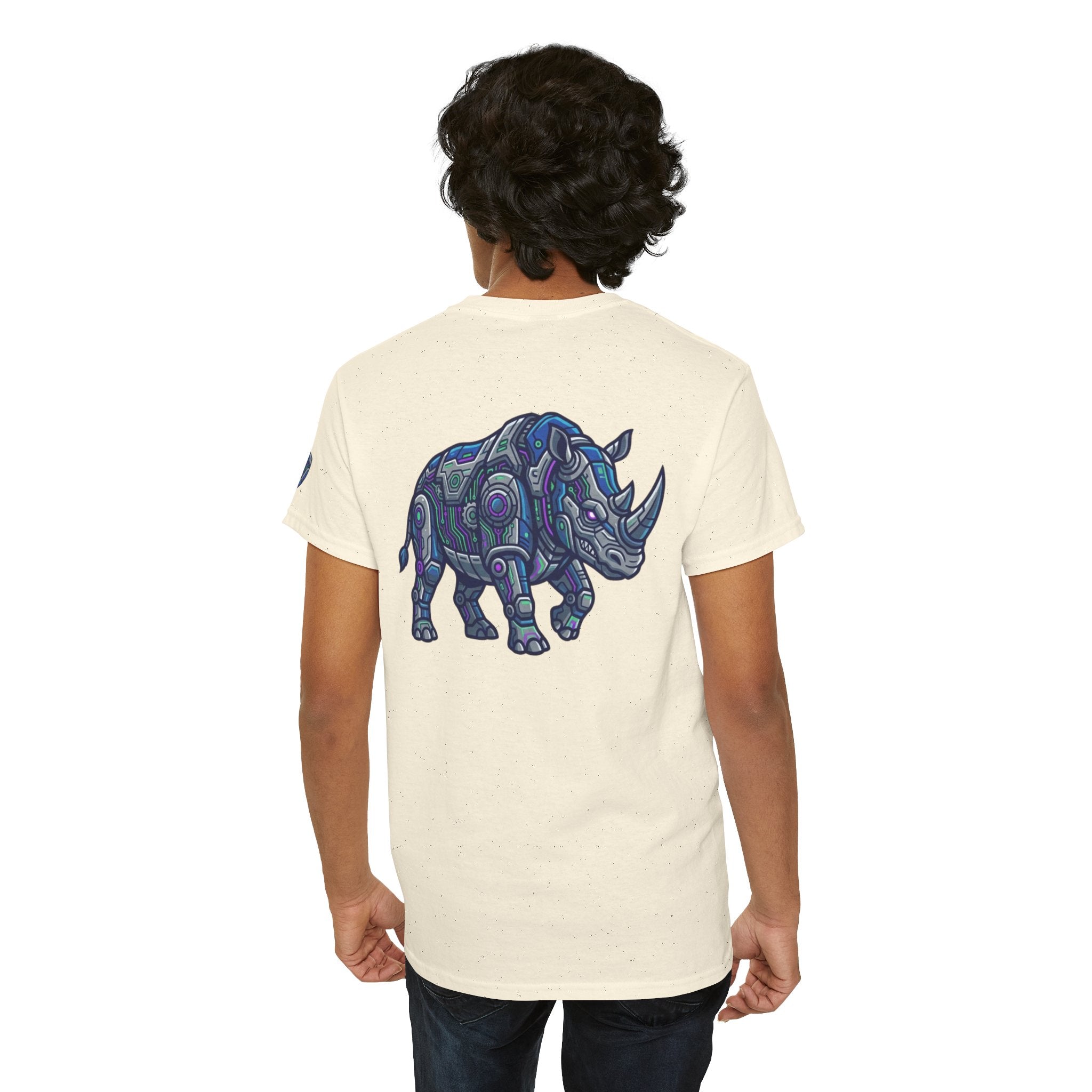 "Cyber Rhino" Premium Graphic Tee