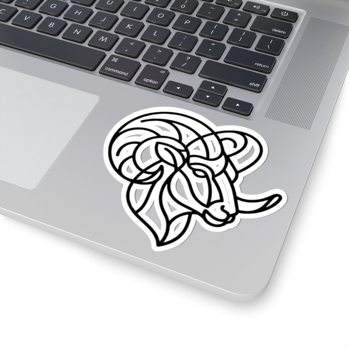 "Aries The Minimalist Ram" Sticker — Main