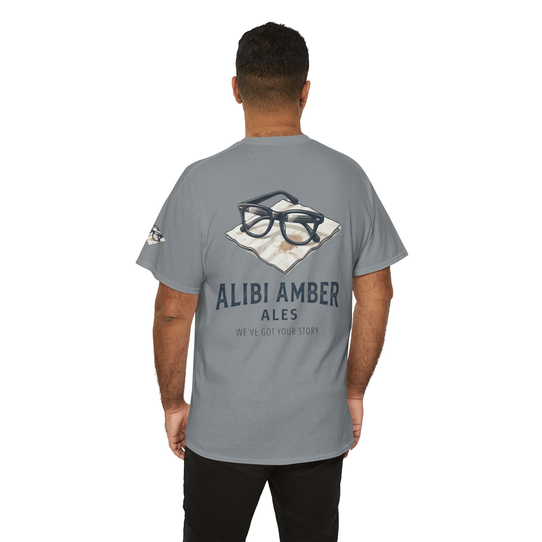 "Alibi Amber Ales" Premium Graphic Tee
