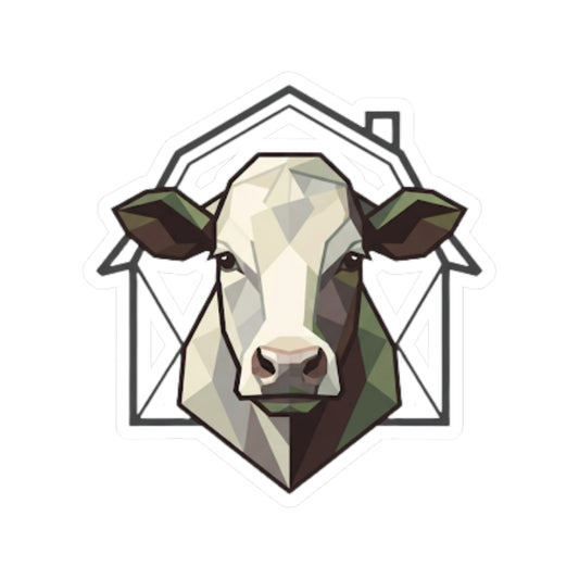 "Barnyard Cow" Sticker — Main
