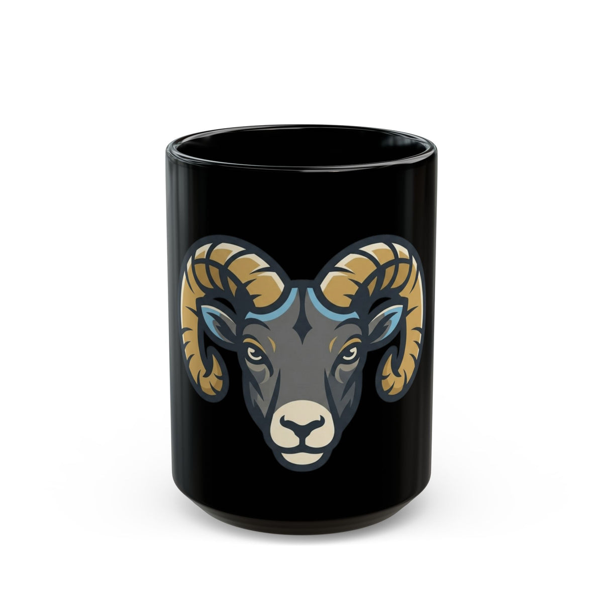 "May Legend" Black Ceramic Mug — Graphic