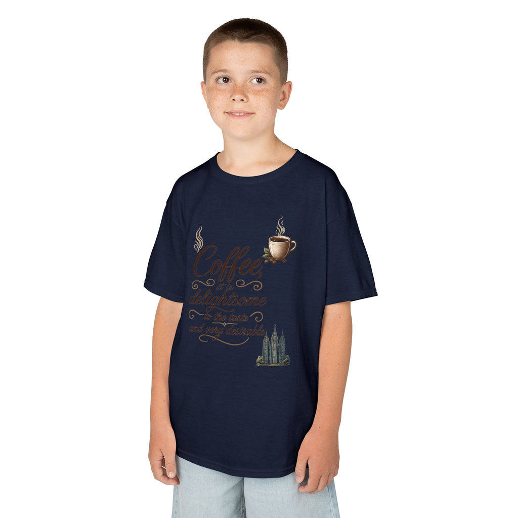 "Coffee is Delightsome" Kids Tee