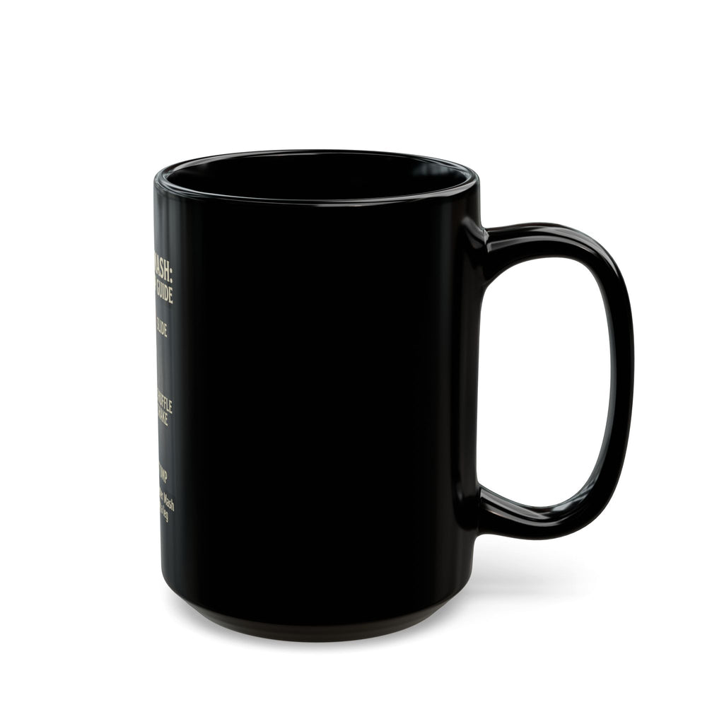 "Monster Mash" Black Ceramic Mug