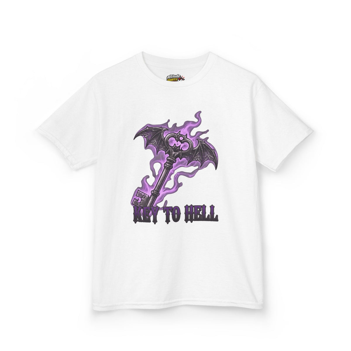 Color: White | Skeleton Key Kids Tee