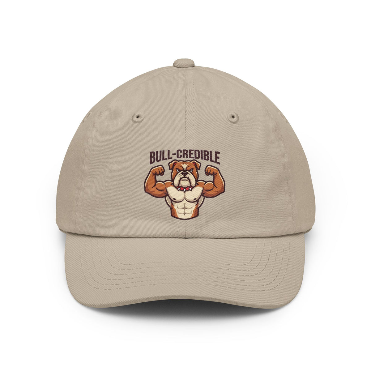 Color: Stone | Bull Credible Dad Hat