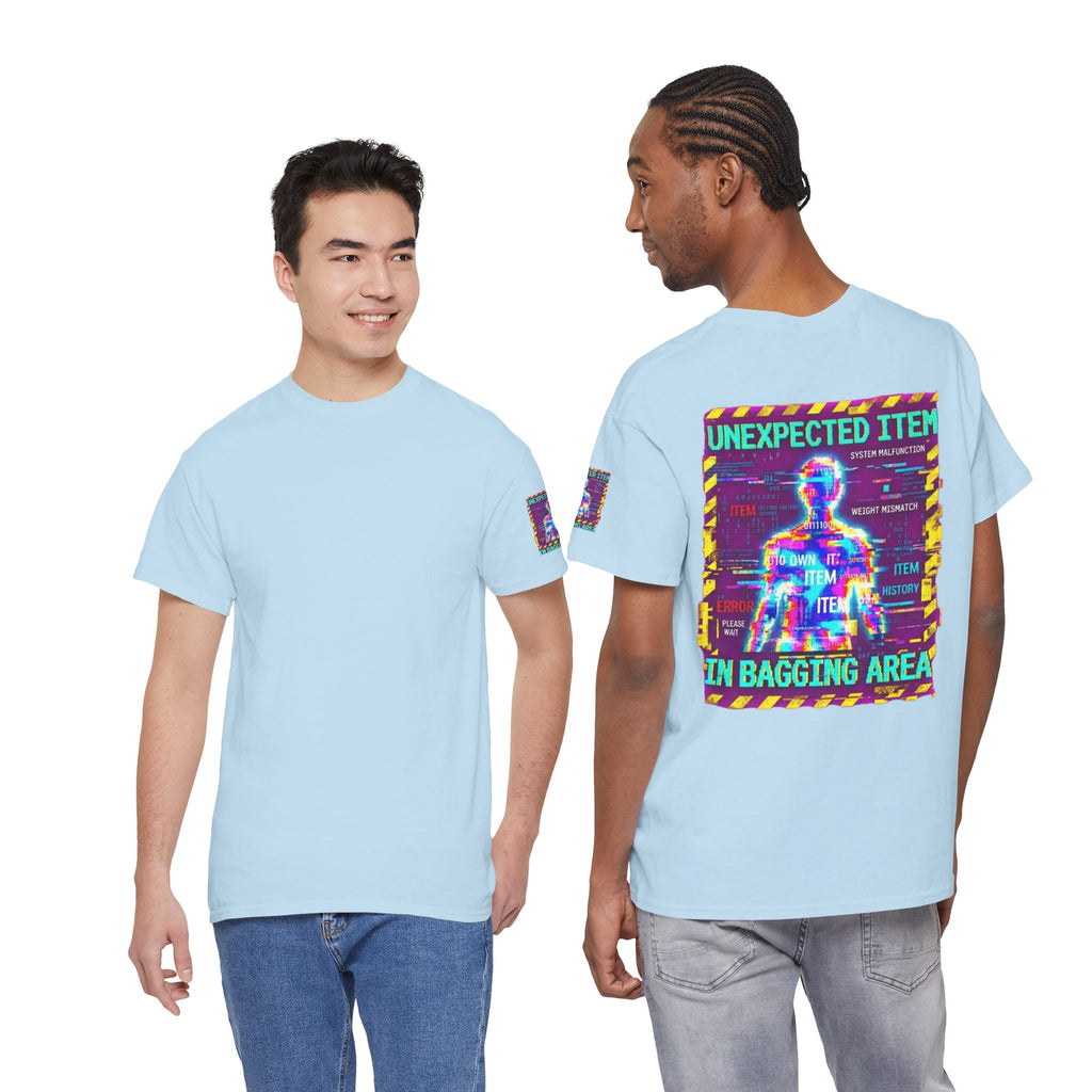 "Unexpected Item In Bagging Area" Premium Graphic Tee