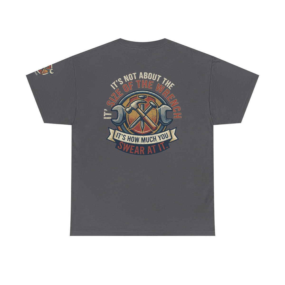 Color: Charcoal | Size Matters Premium Graphic Tee