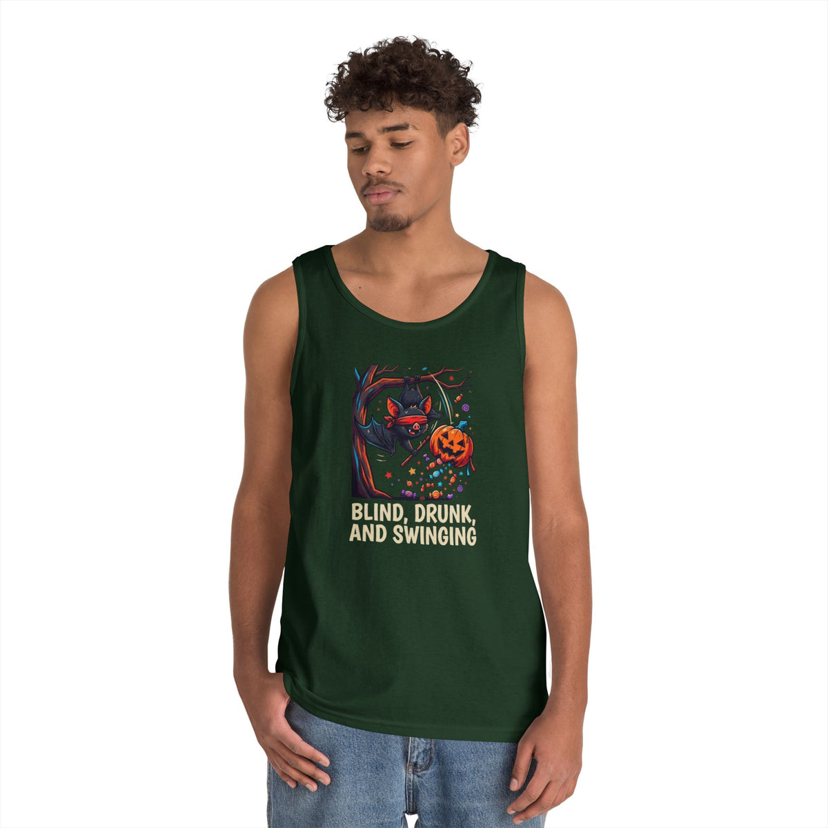 "Blind, Drunk, and Swinging" Tank Top