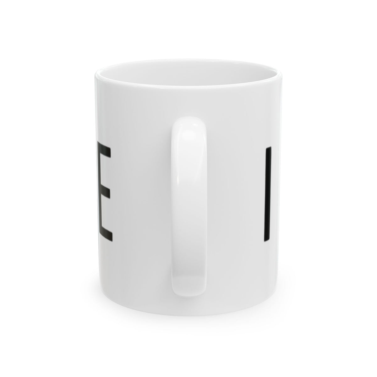 "Promise I'm Worse" White Ceramic Mug — Graphic