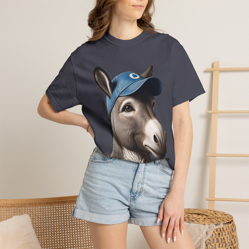 "The Party Animal (Blue Cap Edition)" Unisex Garment-Dyed T-shirt