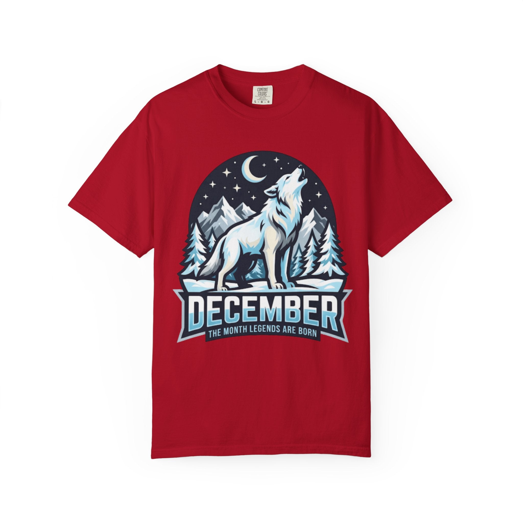 "December Legend" Unisex Garment-Dyed Tee