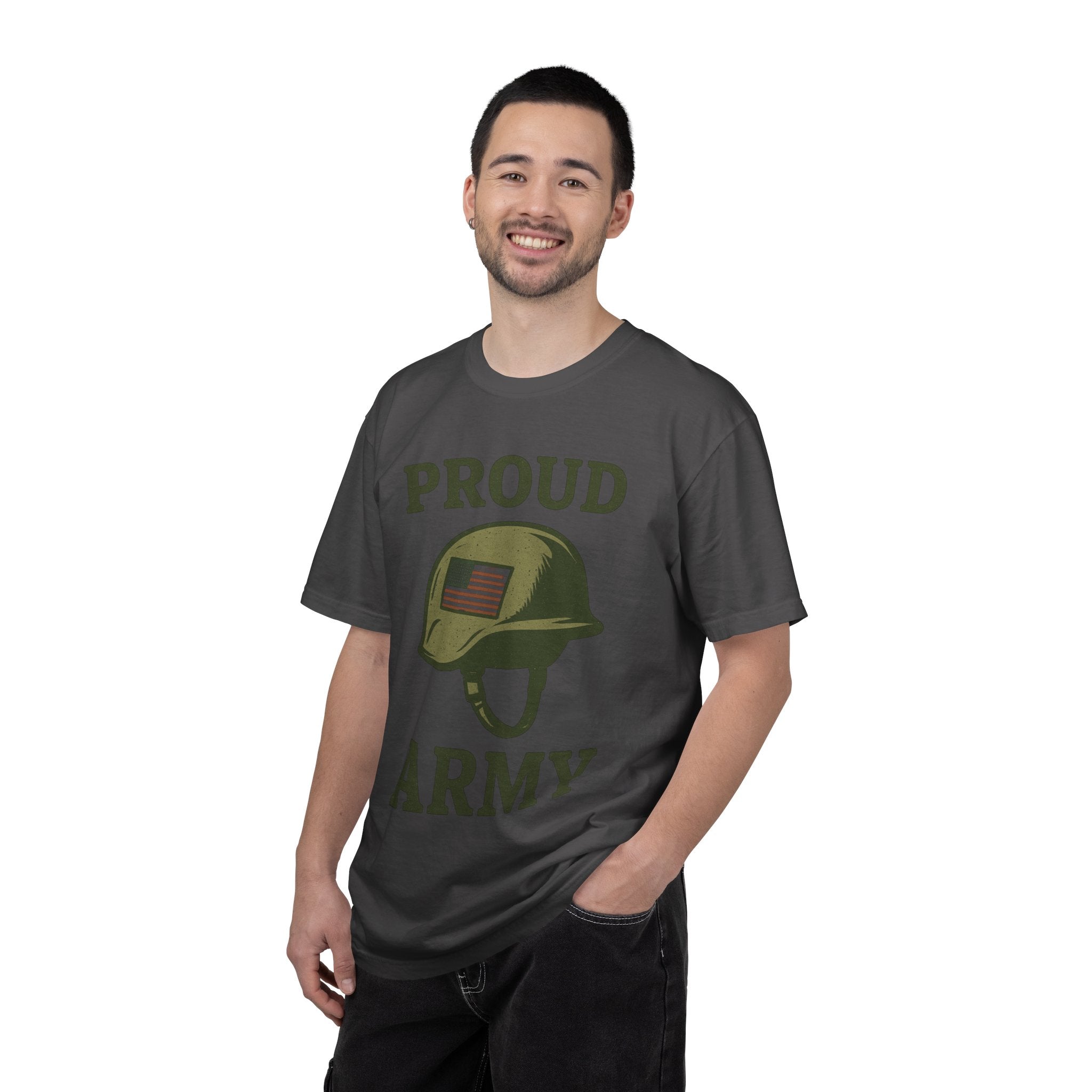 "Proud Army" Unisex Garment-Dyed T-shirt
