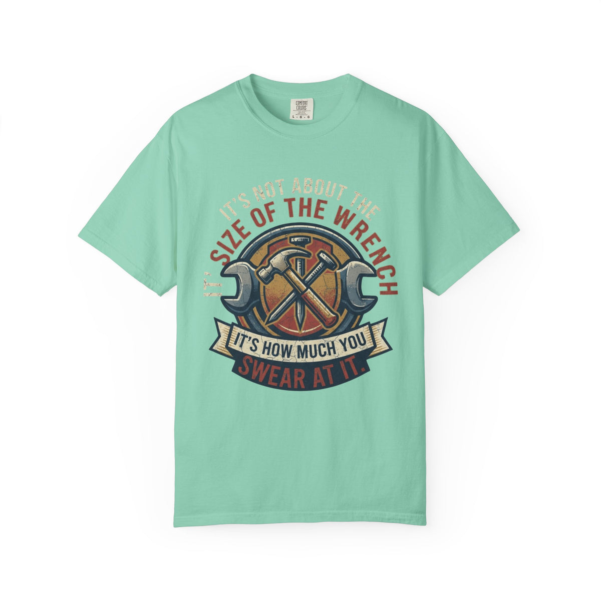 Color: Island Reef | Size Matters Unisex Garment-Dyed Tee