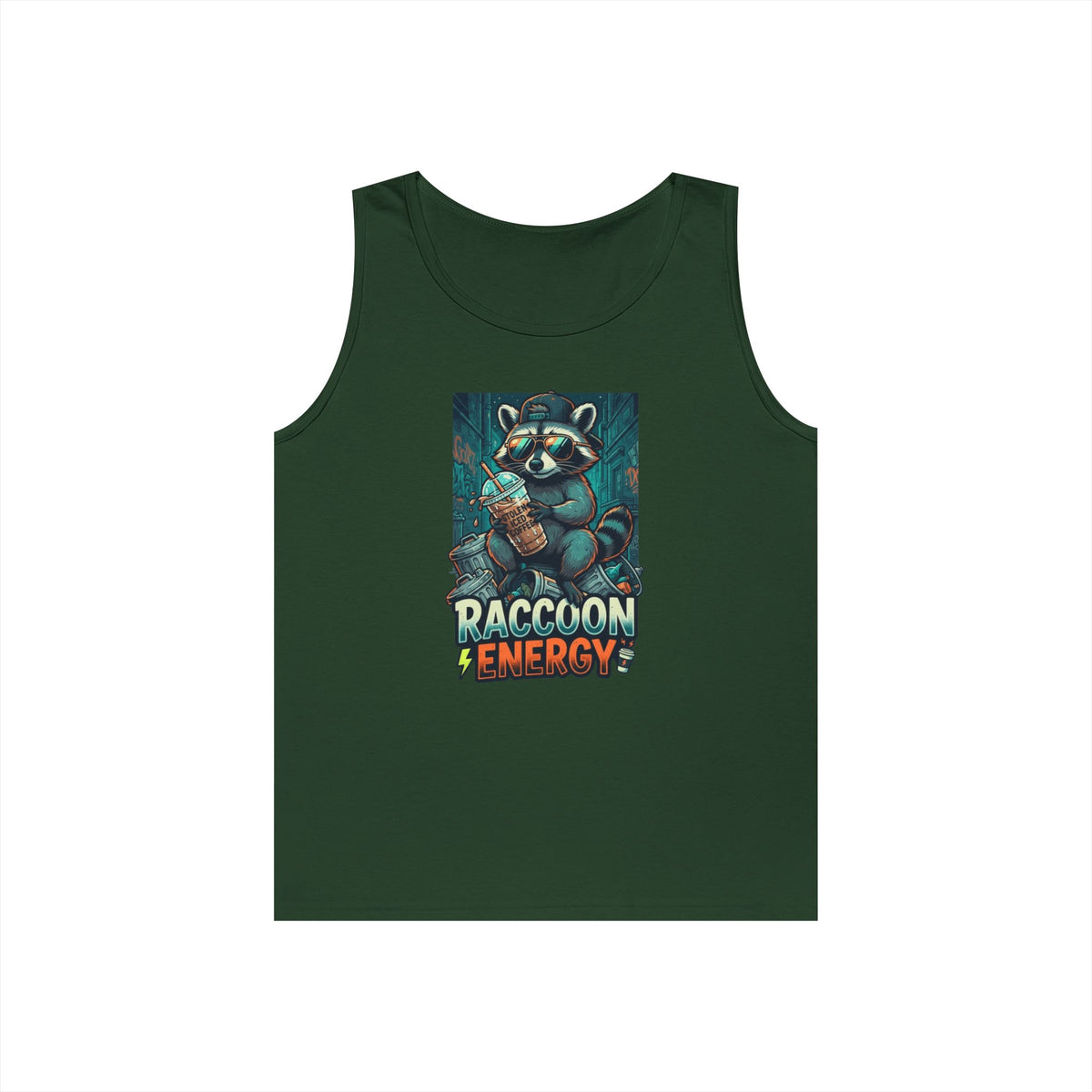 "Raccoon Energy" Tank Top
