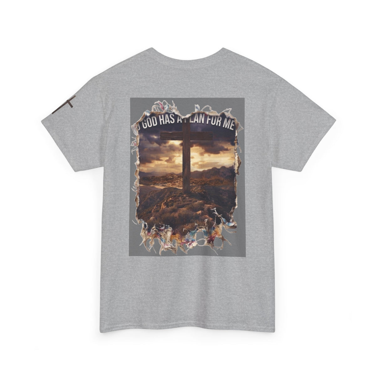 "God Has A Plan For Me" Premium Graphic Tee