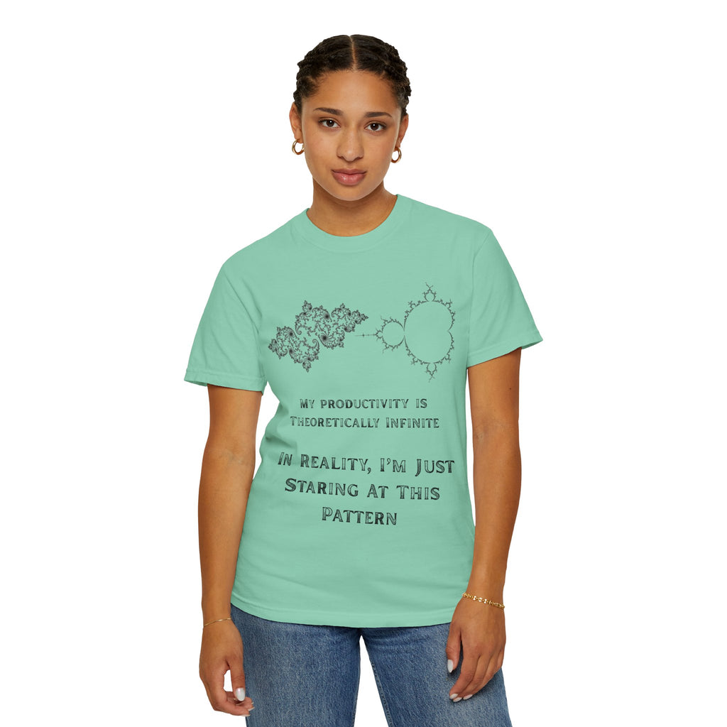"Theoretically Infinite" Unisex Garment-Dyed Tee