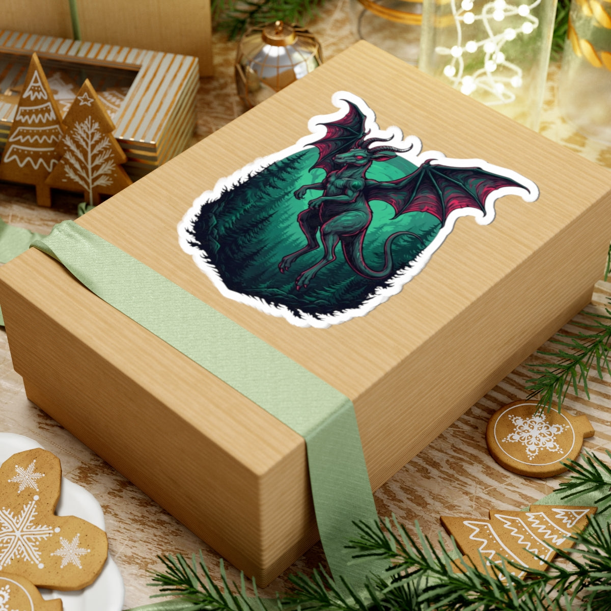"The Jersey Devil (New Jersey, USA)" Sticker — Main