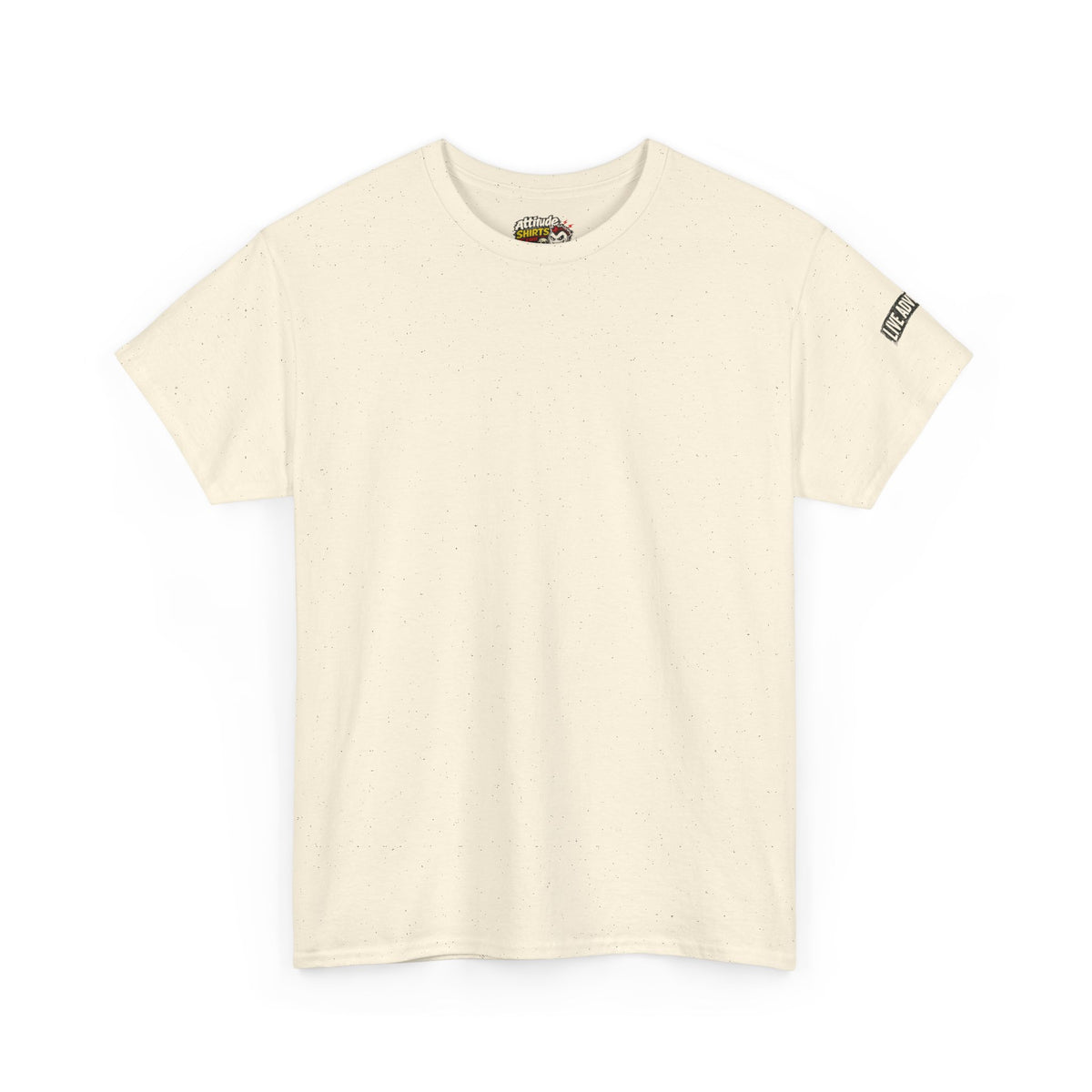 Color: Natural | Live Adventure - Snowboard Premium Graphic Tee