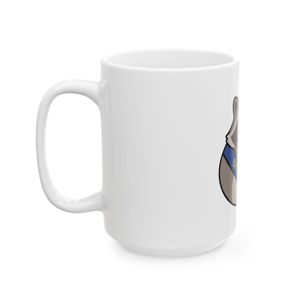 "Jimothy" White Ceramic Mug — Graphic