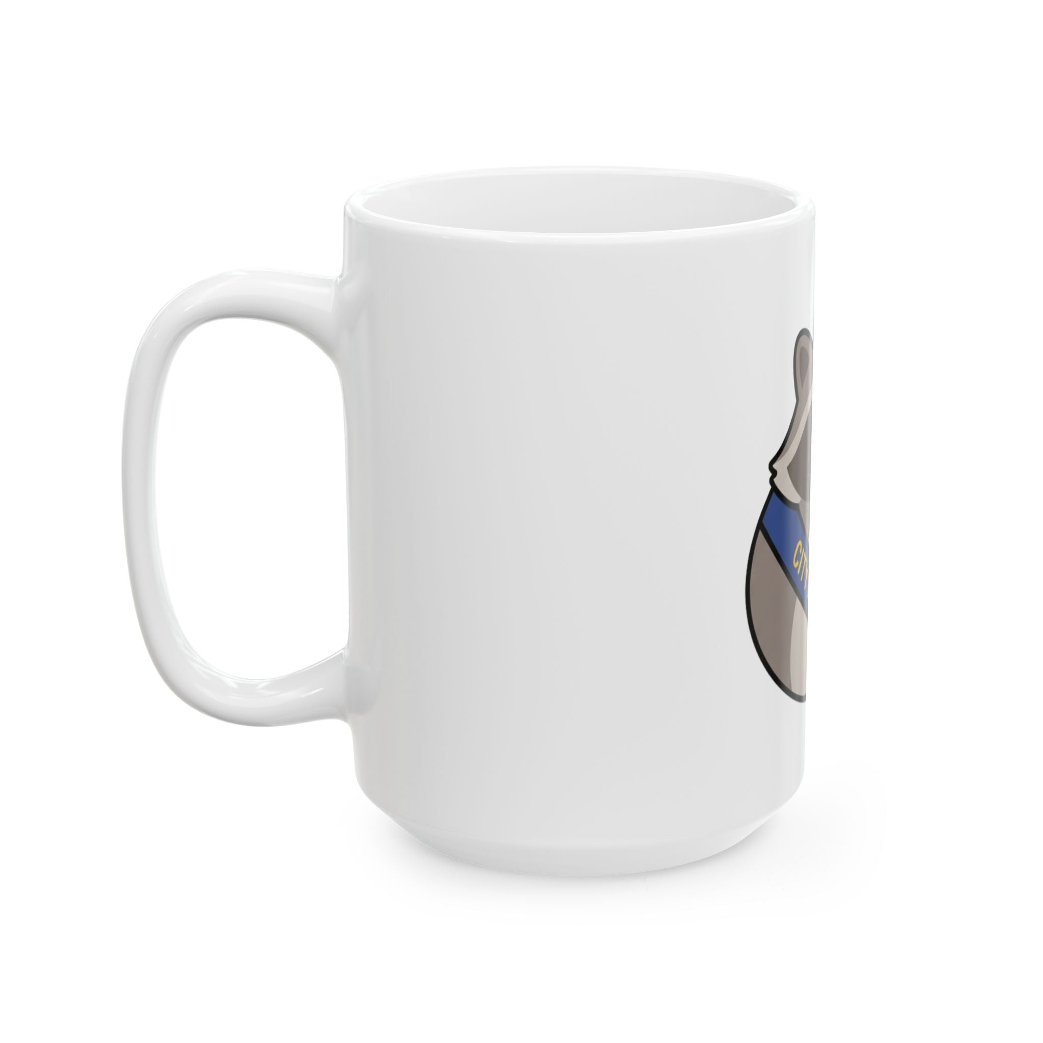 "Jimothy" White Ceramic Mug — Graphic
