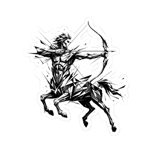 "Sagittarius The Archer Centaur" Sticker — Main