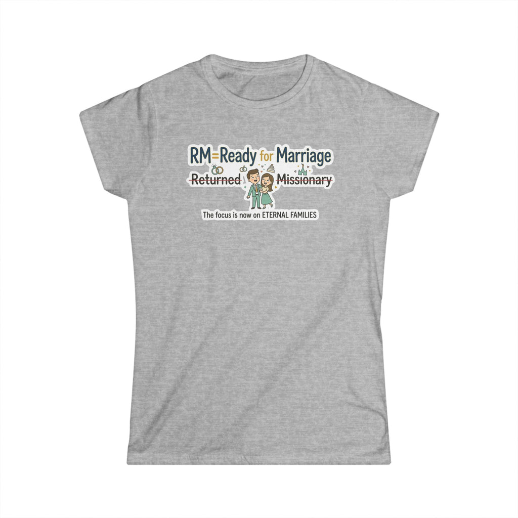 RM: Ready for Marriage (Probably Not) | Women's Tee — AttitudeShirts