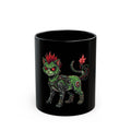 "Boots" Black Ceramic Mug