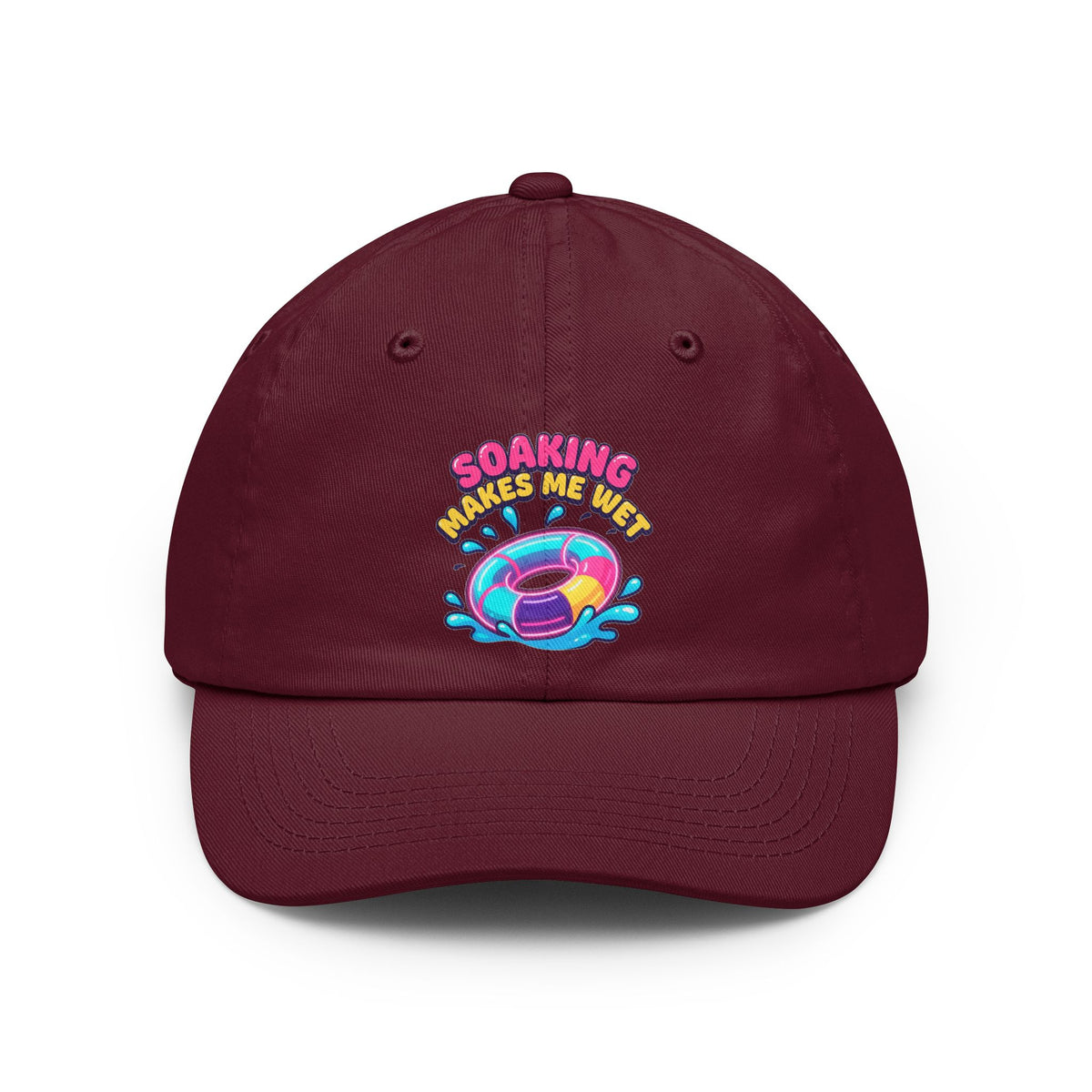 Color: Maroon | Soaking Makes Me Wet Dad Hat
