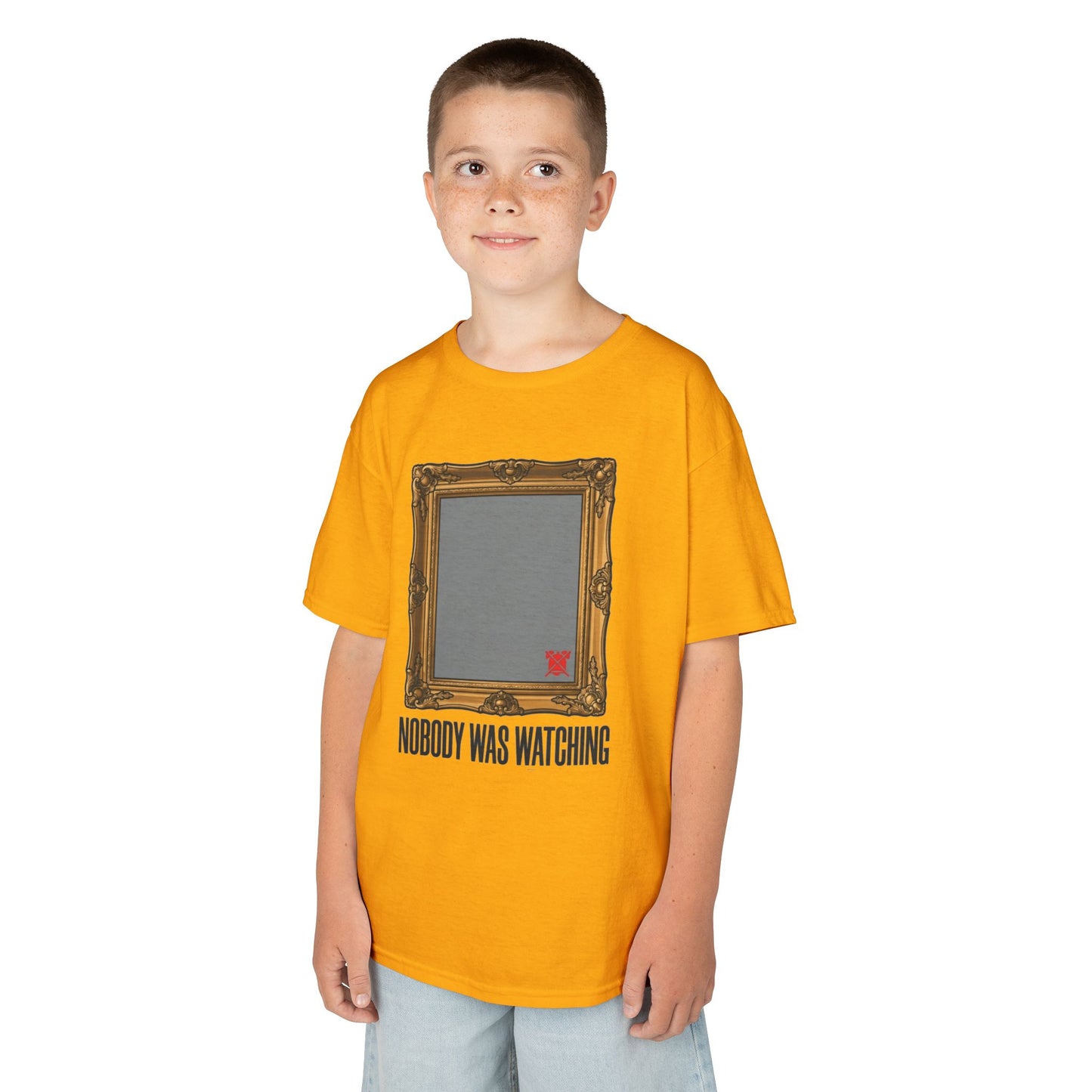 "Nobody Was Watching" Kids Tee