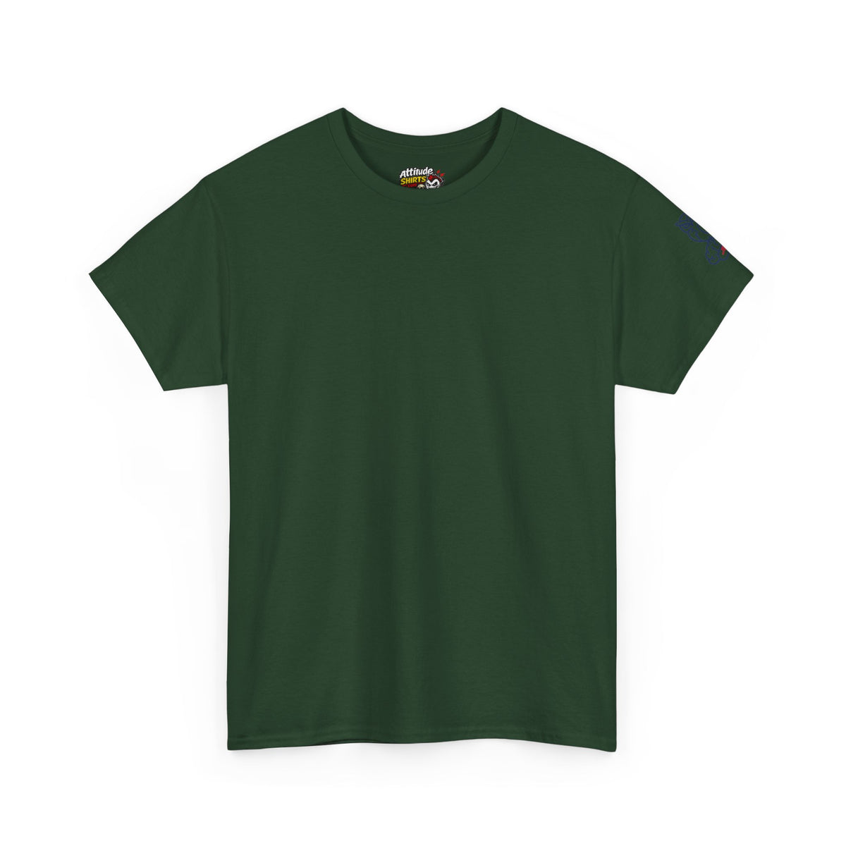 Color: Forest Green | Make America Think Again Premium Graphic Tee